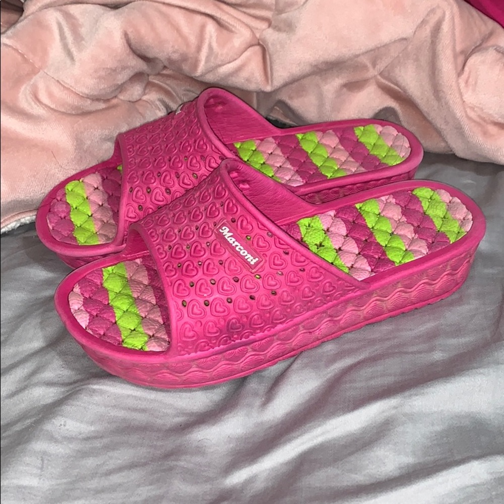 Marconi Beach Foam Wedge Slip on Size 7 (37)